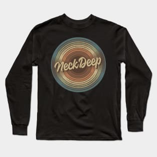 Neck Deep Vintage Vinyl Long Sleeve T-Shirt